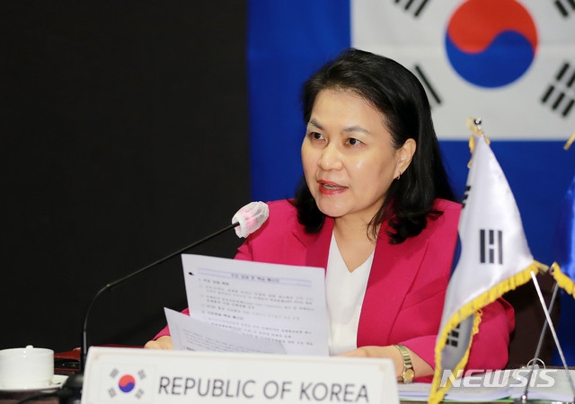 유명희 산업통상자원부 통상교섭본부장. (사진=산업통상자원부 제공)