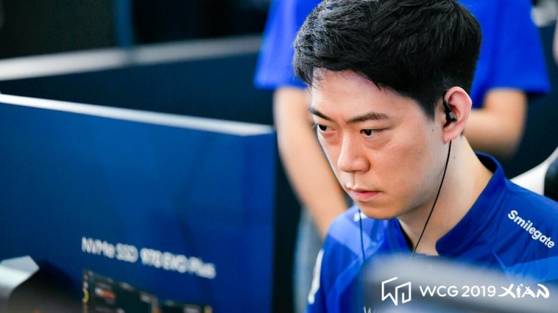 2019년 WCG 시안 대회에 참가했을 때의 장재호(사진=WCG 제공).