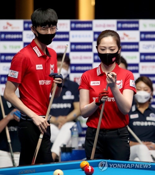 이미래, 신•구 당구여신전 승리, 선배 차유람에 11-8승 -2020-2021 PBA팀리그