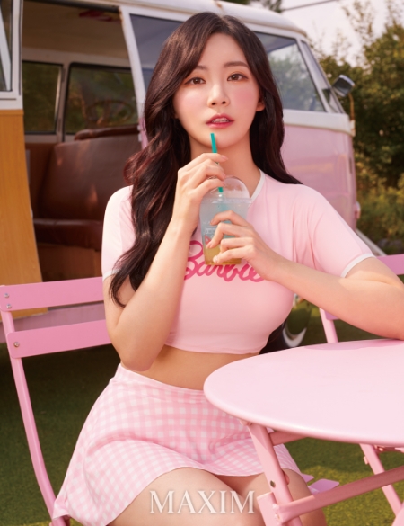 곽민선 아나운서 맥심 10월호 화보 사진(사진=맥심 제공)