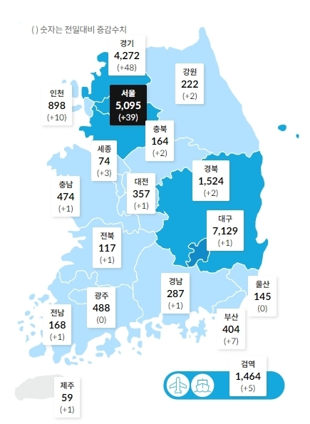 자료=코로나바이러스감염증-19 정식 홈페이지