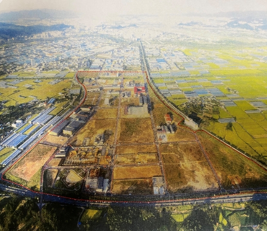 광주시 광산구 연산동 평동3차일반산업단지 전경./사진=평동삼차산단개발