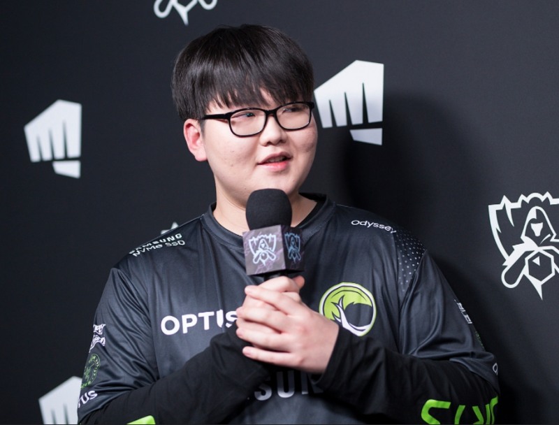 레거시 e스포츠의 톱 라이너 '토푼' 김지훈(사진=라이엇 게임즈 제공).