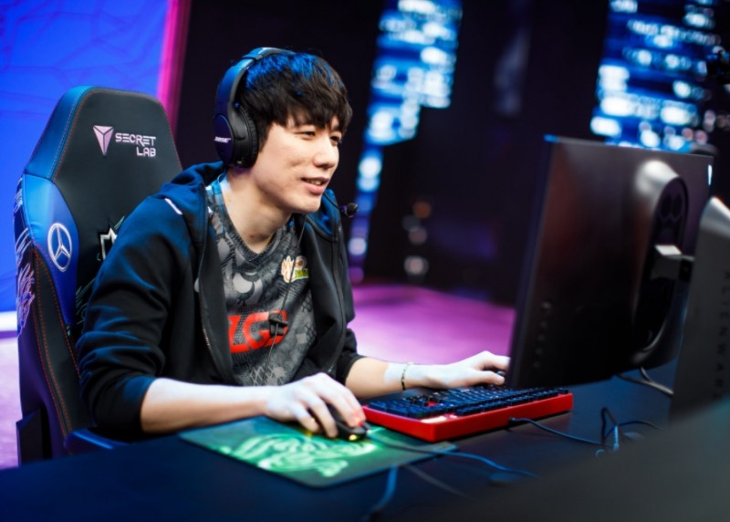 LGD 게이밍의 원거리 딜러 '크레이머' 하종훈(사진=라이엇 게임즈 제공).