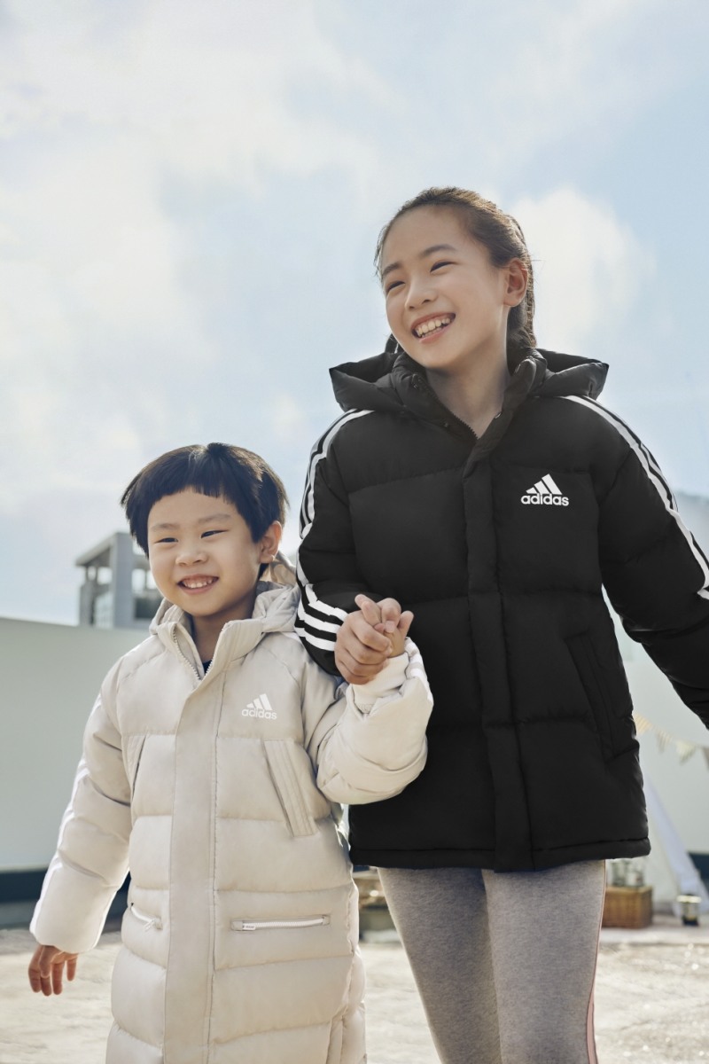 아디다스, 2020 키즈 윈터 티징 화보 공개