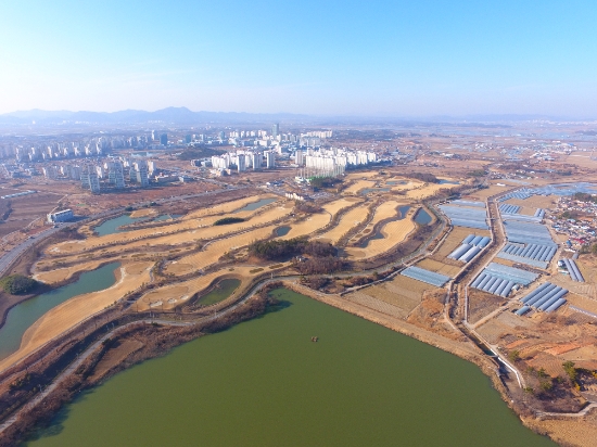 한전공대 부지 항공사진./사진=전라남도