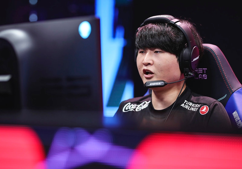 파파라 슈퍼매시브의 서포터 '눈꽃' 노회종(사진=라이엇 게임즈 제공).