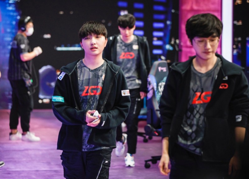 LGD 게이밍의 미드 라이너 'xiye' 수한웨이(사진=라이엇 게임즈 제공).