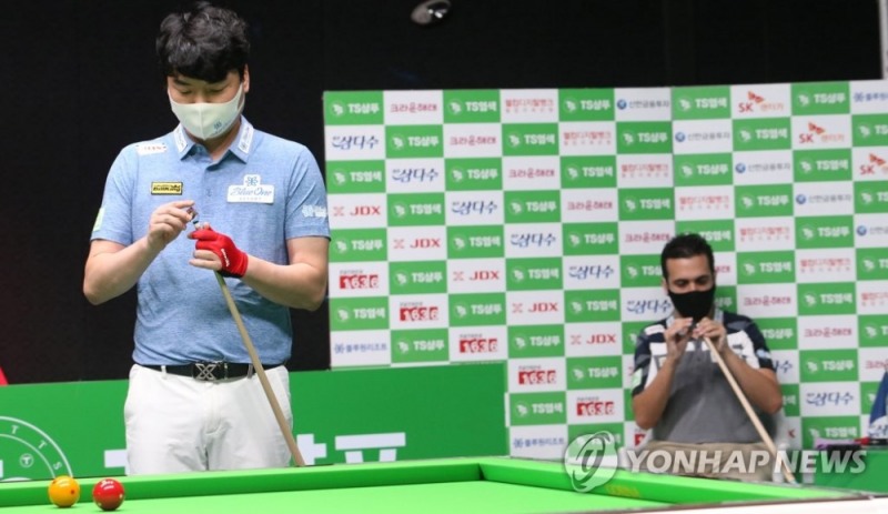 강민구, 10연속 득점하며 4강 선착. 파파콘스탄티누에 3-1승-PBA챔피언십