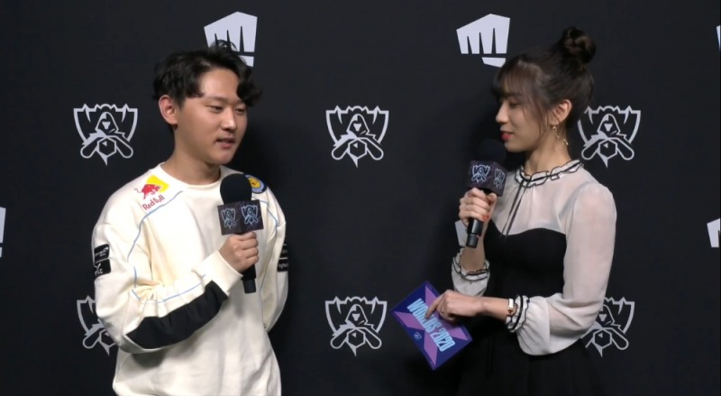 DRX '표식' 홍창현(사진=중계방송 캡처).