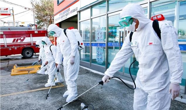 육군 39사단, 예비군지휘관 및 상근예비역 코로나19 차단 활동 동참. (사진=39사 제공)