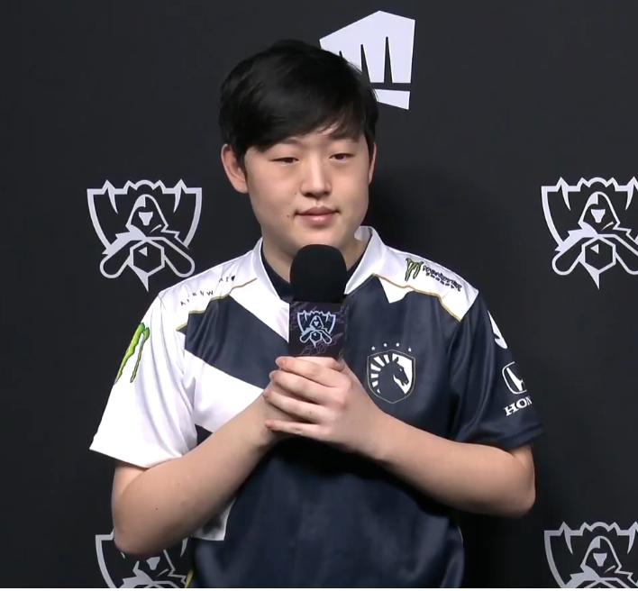 리퀴드의 원거리 딜러 'Tactical' 에드워드 라(사진=생중계 화면 캡처).