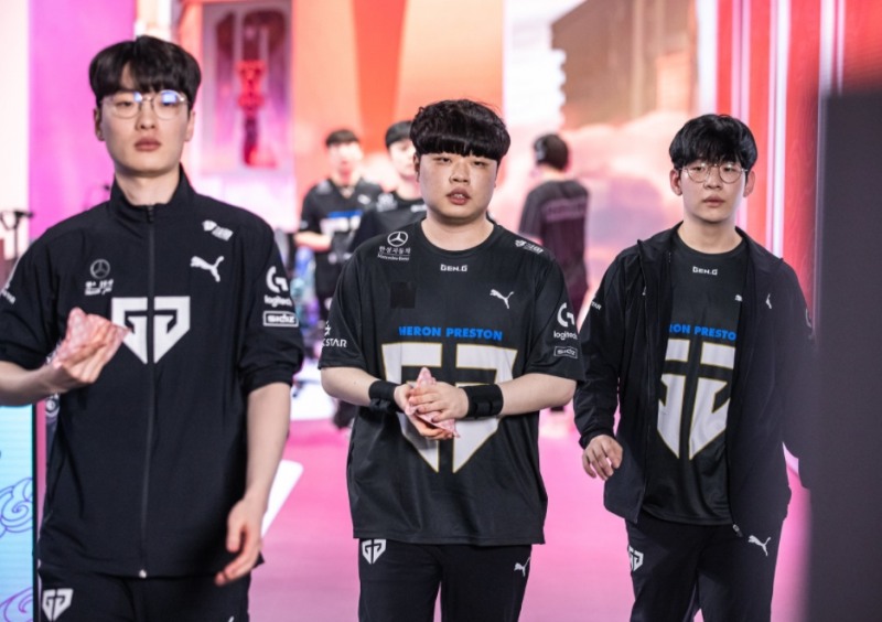 젠지 e스포츠 선수들(사진=라이엇 게임즈 제공).