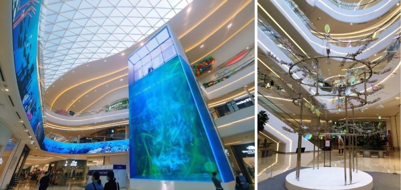 스타필드 하남, 경기도와 미디어 아트 전시회 열어