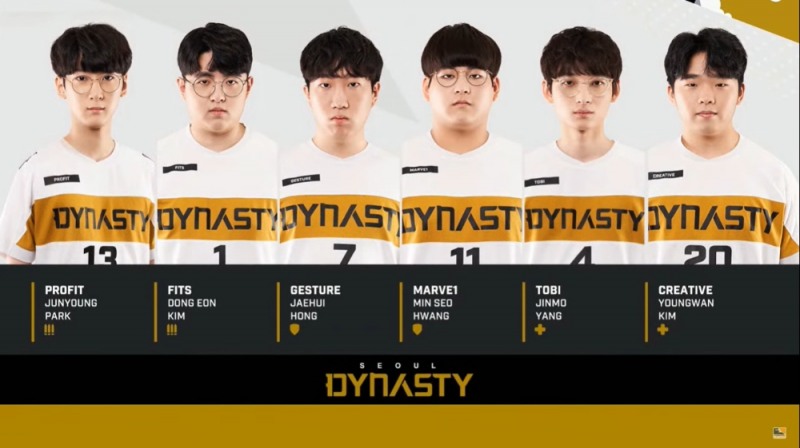 서울 다이너스티(사진=중계방송 캡처).