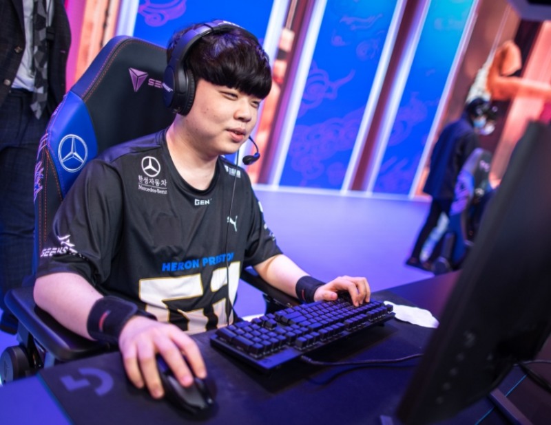 젠지 e스포츠의 정글러 '클리드' 김태민(사진=라이엇 게임즈 제공).