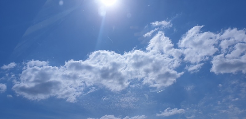 한글날인 9일 고양 삼송 하늘