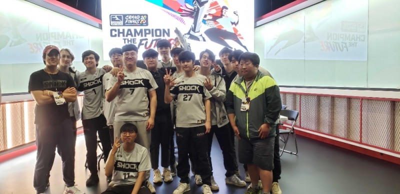 오버워치 리그 2연패를 달성한 샌프란시스코 쇼크(사진=샌프란시스코 쇼크 제공).