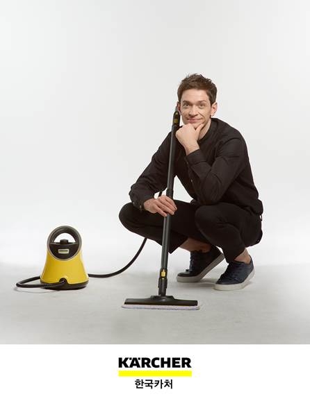 한국카처 브랜드 앰버서더로 선정된 방송인 다니엘 린데만