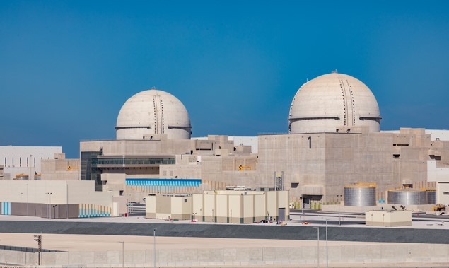 아랍에미리트 바라카 원자력발전소. (사진=한국전력 제공)