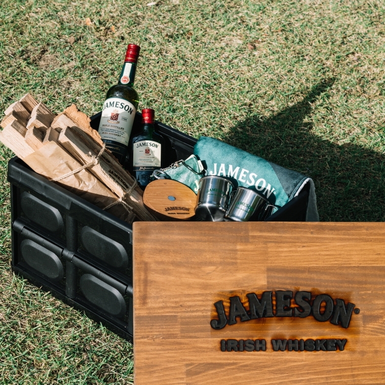 제임슨 하이볼 캠핑키트 이미지 (사진제공=페르노리카 코리아)