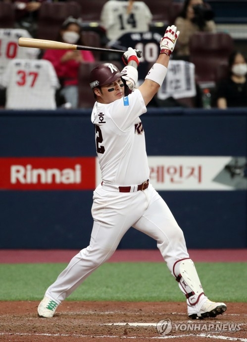 프로통산 90번째 1100안타의 주인공이 된 키움의 박병호