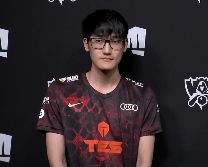 TES의 정글러 'Karsa' 헝하오슈안(사진=생중계 화면 캡처).