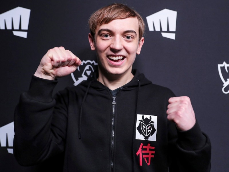 G2 e스포츠의 미드 라이너 'Caps' 라스무스 빈테르(사진=라이엇 게임즈 제공).