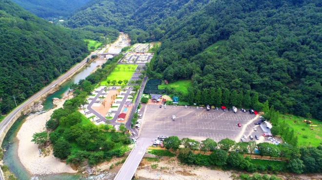 운일암반일암 국민여가캠핑장 <사진=진안군>
