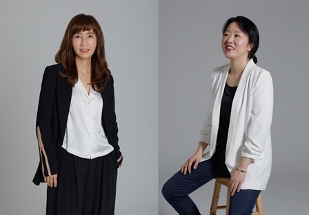 김수경 파우컴퍼니 대표(좌) 서지아 파우컴퍼니 신임 미디어 그룹장