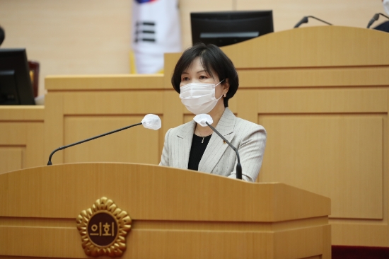 정옥님 의원(더불어민주당, 비례) 본회의발언/사진=전남도의회