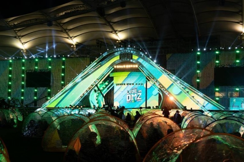 K-POP 스타들과 평화 · 화합 기원하는 'DMZ'콘서트