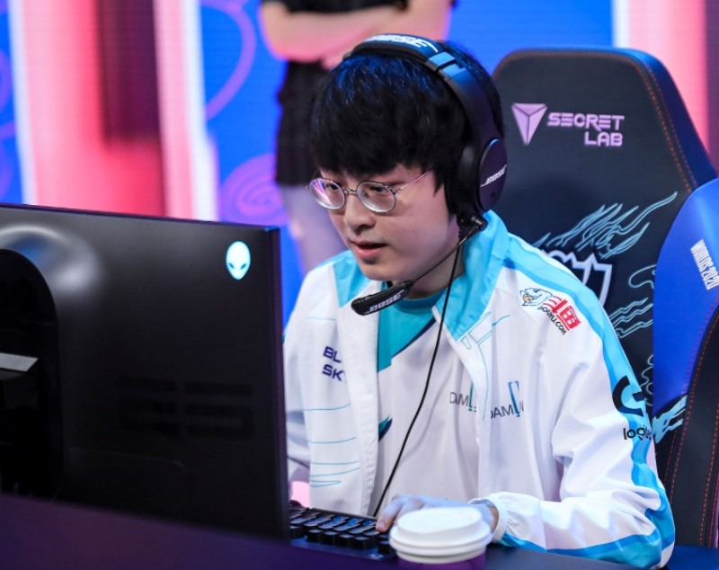 담원 게이밍의 미드 라이너 '쇼메이커' 허수(사진=라이엇 게임즈 제공).