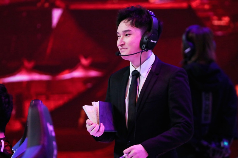 중국 톱 e스포츠(TES)의 'Crescent' 뤄성 감독(사진=라이엇 게임즈 제공).