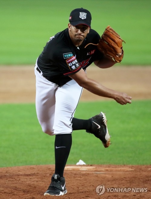 28일 KIA전에 선발로 나서는 KT 쿠에바스