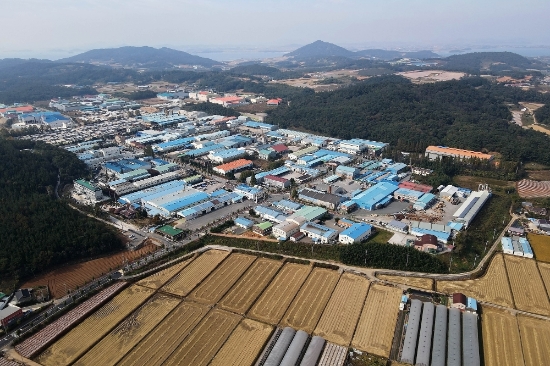 무안청계면 농공단지 전경/사진=무안군