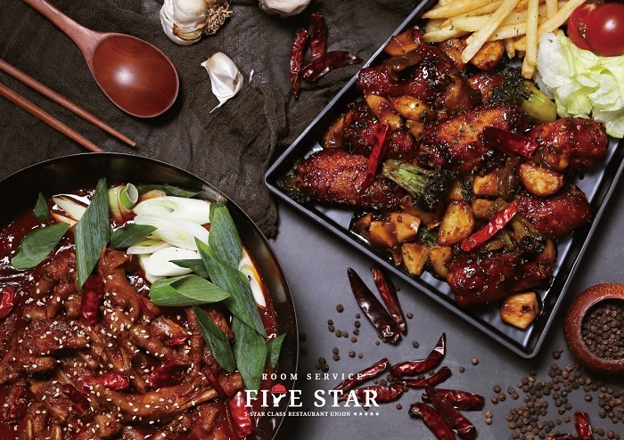 룸서비스 파이브스타, 불황 이겨내는 샵인샵 배달창업 제안