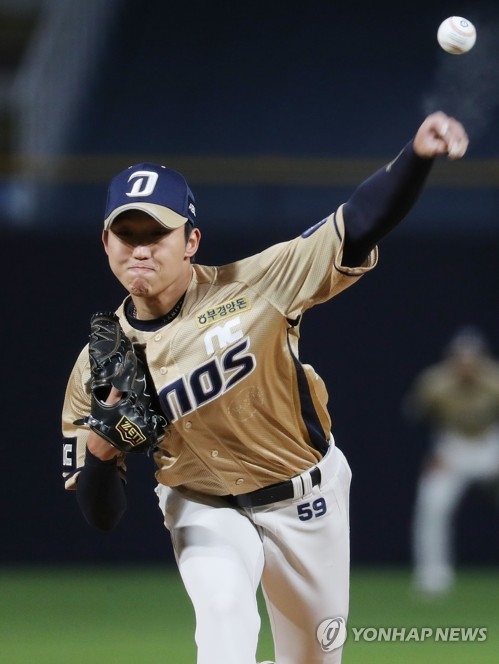 부상에서 90일만에 복귀한 에이스 구창모는 삼성전에 선발로 나서 한국시리즈에 대비한 구위점검에 나선다.