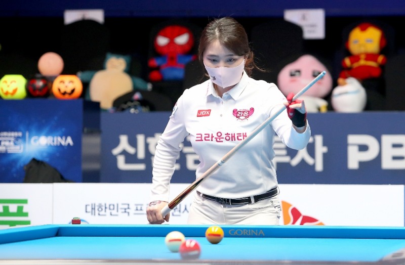 이미래, 다시 2승으로 팀,개인 1위 견인. 단식강자(11승2패) 강지은, ‘포켓볼 킬러’. 김가영에 3연승. PBA팀리그 4R