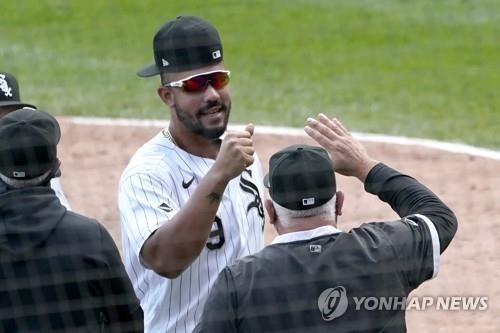 시카고 화이트삭스는 MLB 팀가운데 삭스라는 이름을 가장 먼저 쓴 팀이다. 사진은 시카고 화이트삭스 호세 아브레우.