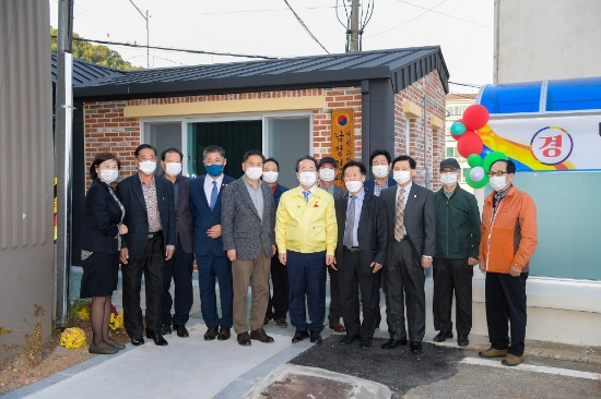 순천시 남정현대아파트 경로당, 쾌적한 쉼터 공간으로 새롭게 준공/사진=순천시