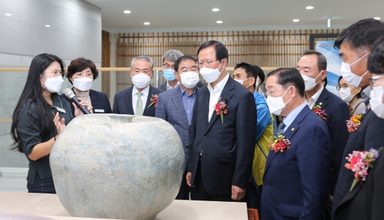 고흥분청문화박물관, 제3회 분청사기 공모전 시상식 및 전시 개막/사진=고흥군