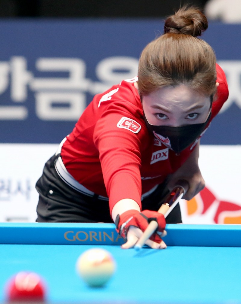 ‘여신 앞에 또 무릎꿇은 여제’. 차유람, 김가영 연파. 강지은도 단식 6연승 마감-PBA팀리그 4R