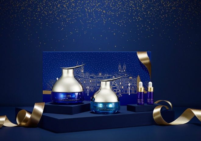 LG생활건강 숨 2020 워터 풀 베스트크림세트 홀리데이 에디션 이미지