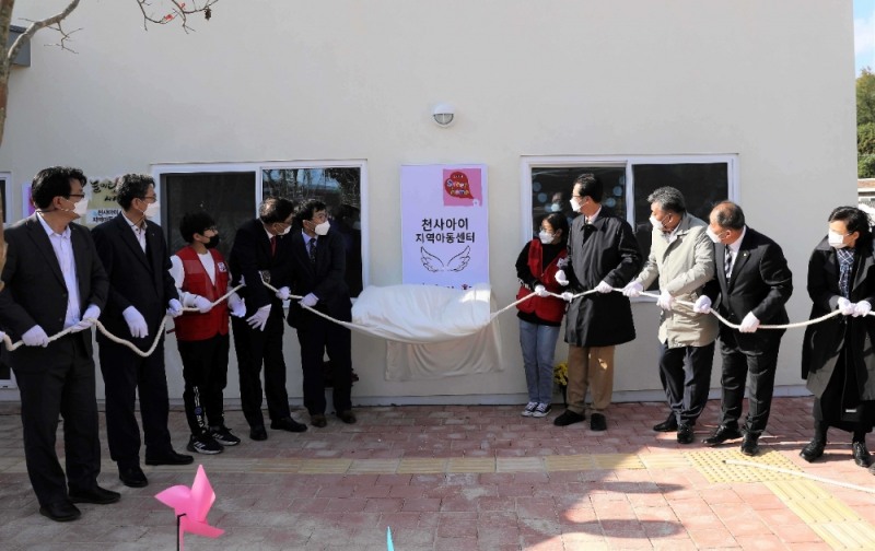 롯데제과 스위트홈, 전남 신안 ‘임자도’에 완공