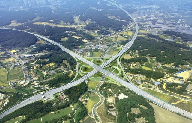 서울~문산 고속도로 고양ICT 전경. (제공 = GS건설)