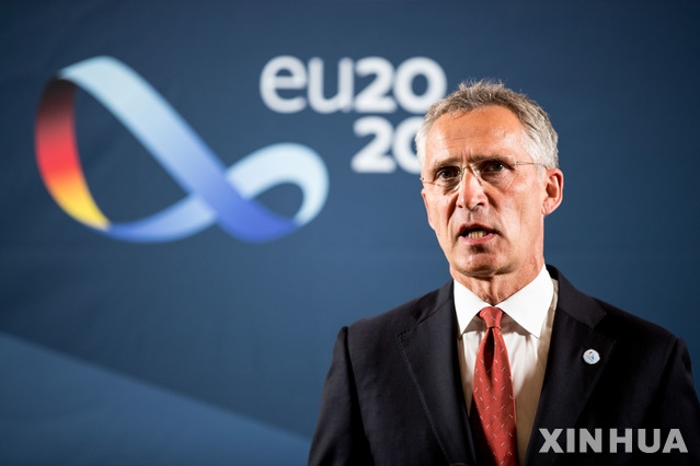 옌스 스톨텐베르그 나토사무총장.