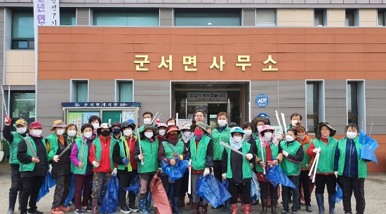 영암군 군서면, 깨끗한 군서 만들기 앞장/사진=영암군