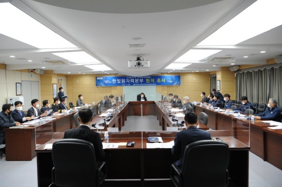 전남도의회 안전건설소방위원회, ‘안전 우려 한빛원전’ 현지조사/사진=전남도