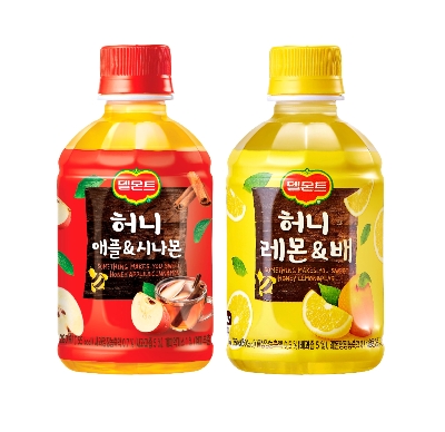 롯데칠성음료, '델몬트 허니 애플&시나몬' 출시